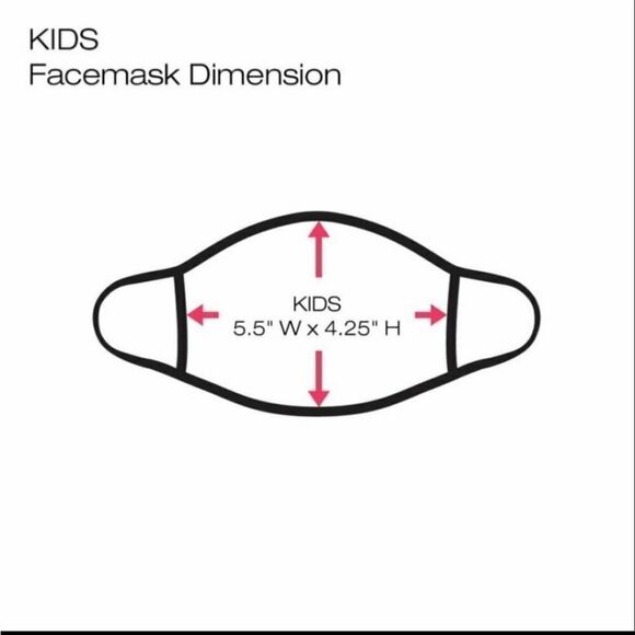 SALE Kids Leopard Facemask - Picture 2 of 2